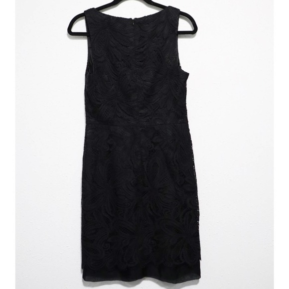 TRINA TURK | Black Lace Agni Dress Size 8 - Picture 5 of 8